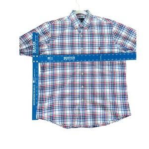 Ralph Lauren Plaid Button Down Shirt Long‎ Sleeve Classic Fit M
